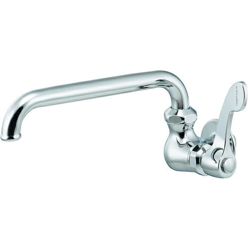 楽天市場】カクダイ 洗面用蛇口 壁 単水栓 レバー式横形自在水栓