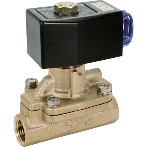 [電磁弁]ＣＫＤ（株） ＣＫＤ パイロット式２ポート電磁弁（マルチレックスバルブ） AD11-15A-03A-AC200V 1台【110-2729】｜ものづくりのがんばり屋