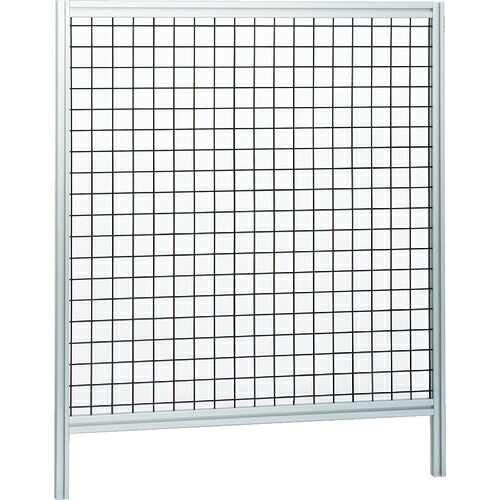 [安全柵]【送料無料】ＴＲＵＳＣＯ　アルミ安全フェンス　間口１０００ｍｍＸ高さ１０００ｍｍ　ピッチ３０　シルバー　AF1010-SV　1台【代引不可商品・メーカー直送】【北海道・沖縄送料別途】【smtb-KD】【法人様方のみのお取扱いとなります】