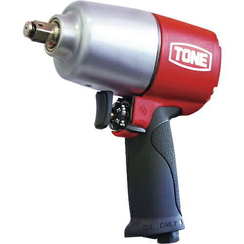 [エアインパクトレンチ]【送料無料】ＴＯＮＥ（株） ＴＯＮＥ エアーインパクトレンチ 能力ボルト径２２ｍｍ 差込角１２．７ｍｍ AI4220 1台【134-7233】【北海道・沖縄送料別途】【smtb-KD】