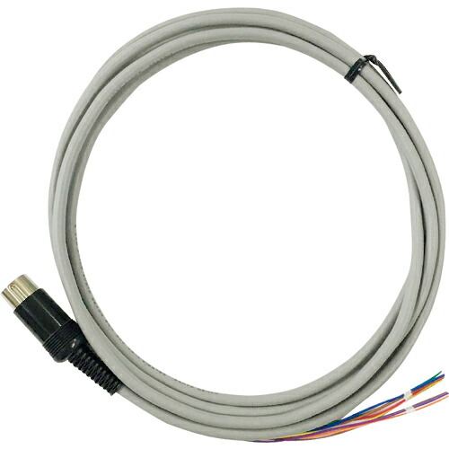 [防じん・防水型デジタル台はかり]Ａ＆Ｄ 接続ケーブル（ＤＩＮ８～バラ線、２ｍ） ＡＸ－ＫＯ５８６２－Ｓ２００ AX-KO5862-S200 1本【代引不可商品】【お取り寄せ品】