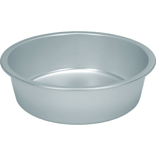★[食料雑貨類用入れもの]トラスコ中山（株） ＴＲＵＳＣＯ 軽銀 たらい ６０ＣＭ ALT-60 1個【206-8701】【代引不可商いもの】