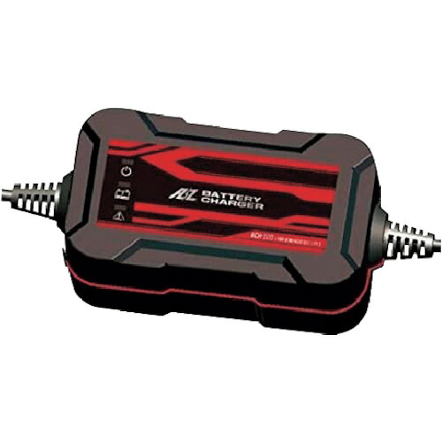 [エンジンスターター]岡田商事（株） ＯＫＡＤＡ ＡＺバッテリーチャージャー 全自動コンパクト充電器 １２Ｖ ＡＣＨ－１００ ACH-100 1台【248-6811】