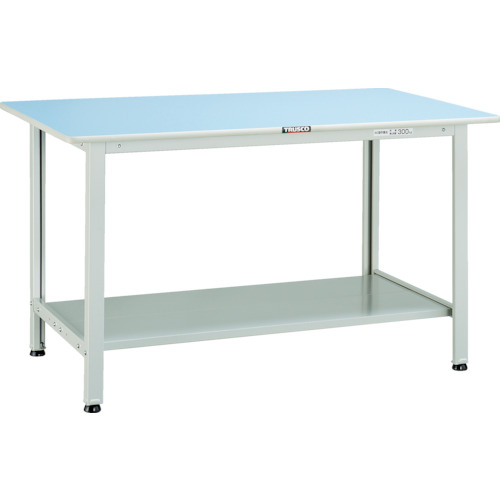 [軽量作業台（ＢＯ型１８０ｋｇタイプ）]【送料無料】ＴＲＵＳＣＯ 軽荷重作業台（１８０ｋｇ）ＢＯ型 ９００Ｘ７５０ＸＨ７４０ 下棚２枚付 ホワイト色 1台【代引不可・メー直】【北海道･沖縄送別】【smtb-KD】【法人様方のみのお取扱いとなります】