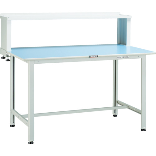 [軽さやり方台（１８０ｋｇ手合い）]【貨物輸送無料】ＴＲＵＳＣＯ 軽掛け目やり方台（１８０ｋｇ）ＢＯ型 １２００Ｘ７５０ＸＨ１０４４（全高） 上棚付 白いこと色 1台【代引不可・メー直】【北海道･沖縄貨物輸送別途】【smtb-KD】【法人様方のみのお取りまわしとなります】