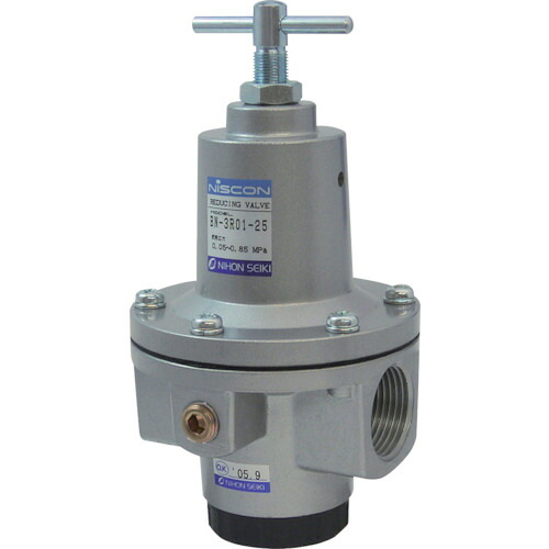 [制御機]【貨物輸送無料】日本精器（株） 日本精器 レギュレータ ２０Ａ 中圧用 BN-3R01H1-20 1個【484-0852】【北海道・沖縄貨物輸送別途】【smtb－KD】