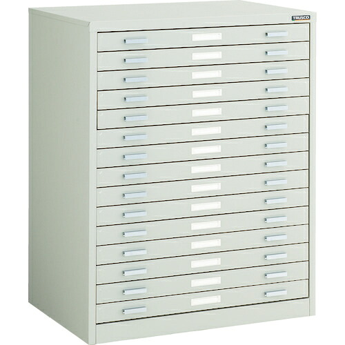 [マップケース]【送料無料】トラスコ中山（株）　ＴＲＵＳＣＯ　マップケース　スチール　Ａ２Ｘ１５段　６９６Ｘ４８０ＸＨ８８０　A2-1W15　1台【代引不可商品・メーカー直送】【法人様方のみのお取扱いとなります】【北海道・沖縄送料別途】【smtb-KD】｜ものづくりのがんばり屋 55,767円