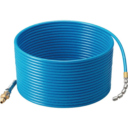 【送料無料】[高圧洗浄機用オプションパーツ]リョービ（株） ＲＹＯＢＩ パイプクリーニングキット １０ｍプロ仕様スズランノズル付 B-6710207 1本【835-9146】【北海道・沖縄送料別途】【smtb-KD】