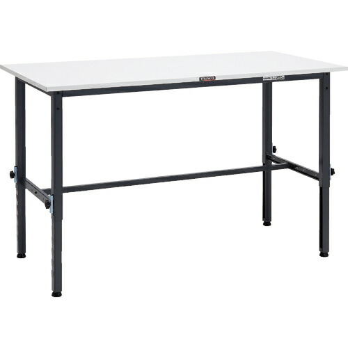 [高さ調節式作業台（ＡＥＭ型１５０ｋｇタイプ）]【送込】ＴＲＵＳＣＯ 軽荷重作業台高さ調節式（１５０ｋｇ）ＡＥＭ型 １５００Ｘ６００ＸＨ６５０～９５０ 基本タイプ ダークグレー色 1台【代引不可】【北海道沖縄送別】【smtb-KD】【法人様のみ取扱い】