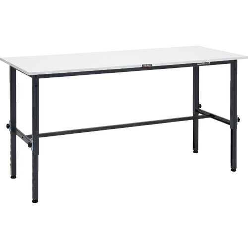 [高さ調節式作業台（ＡＥＭ型１５０ｋｇタイプ）]【送込】ＴＲＵＳＣＯ 軽荷重作業台高さ調節式（１５０ｋｇ）ＡＥＭ型 １８００Ｘ６００ＸＨ６５０～９５０ 基本タイプ ダークグレー色 1台【代引不可】【北海道沖縄送別】【smtb-KD】【法人様のみ取扱い】｜ものづくりのがんばり屋