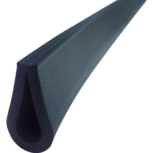 [クッション（はさみこみ型）]【送料無料】トラスコ中山（株） ＴＲＵＳＣＯ 溝ゴムＶ型（ＥＰＤＭ） ＬＬサイズ EPDM-4MV 1巻【116-4549】【北海道・沖縄送料別途】【smtb-KD】｜ものづくりのがんばり屋