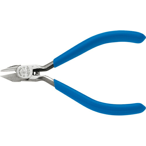 [ニッパ（電工用）]ＫＬＥＩＮ ＴＯＯＬＳ社 ＫＬＥＩＮ 電工ニッパ １００ｍｍ 細刃 D259-4C 1丁【195-2098】