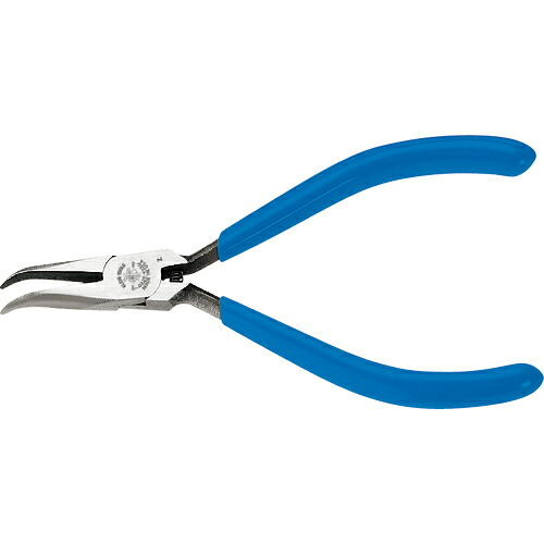 ■[ノーズプライヤー]ＫＬＥＩＮ ＴＯＯＬＳ社 ＫＬＥＩＮ 電気工 先曲がり小型ノーズプライヤー D320-41/2C 1丁【195-2110】【代引不可商いもの】【電子メール便1個まで客体商いもの】 締付工具-レンチ・スパナ