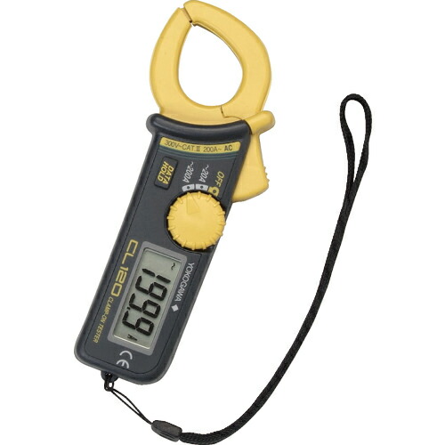 [デジタルクランプメーター（遣り取り電流価値付ける用）]【貨物輸送無料】横河米突＆インスツルメンツ（株） 横河 ミニクランプテスタ CL-120 1個【239-9415】【北海道・沖縄貨物輸送別途】【smtb-KD】