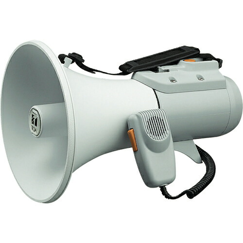 楽天市場】[ ER-2130W ] TOA 拡声器 ショルダー型 大型メガホン