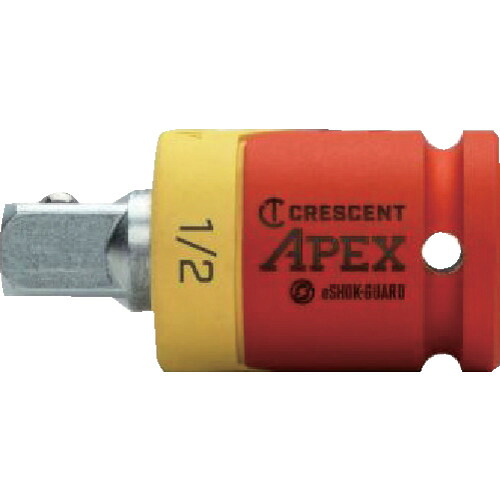 ■[絶縁ソケット]ＡＰＥＸ ＴＯＯＬ ＧＲＯＵＰ社 ＡＰＥＸ ＴＯＯＬ ｅＳＨＯＫーＧＵＡＲＤ［［ＴＭ上］］ １２．７ｍｍ 絶縁ソケットアダプター CAEAD332 1個【358-9047】【代引不可商品】【メール便1個まで対象商品】