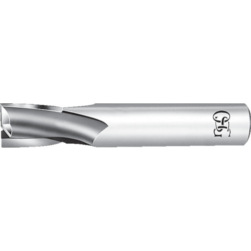 [ハイススクエアエンドミル]オーエスジー（株） ＯＳＧ ハイススクエアエンドミル ２刃キー溝用 ＯＬ２ 刃径２２ｍｍ シャンク径２０ｍｍ ８１４９２ EKD-OL2-22 1本【630-1061】