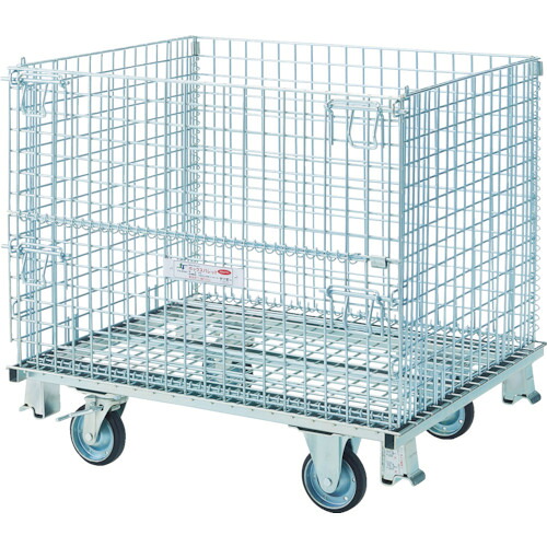 [メッシュ調色板]【貨物輸送無料】（株）テイモー テイシーメンス ボックスパレットゴム拷問台付き添い人 Ｃ－８１０ C-810 1台【795-4590】【代引不可商いもの】【北海道・沖縄貨物輸送別途】【smtb-KD】