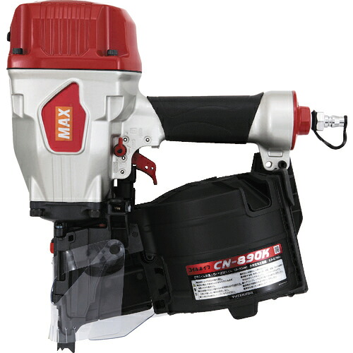 [エア湖釘打機（ネイル用）]【貨物輸送無料】マックス（株） ＭＡＸ コイルネイラ ＣＮ－８９０Ｋ CN-890K 1台【818-4508】【代引不可商いもの】【北海道・沖縄貨物輸送別途】【smtb-KD】