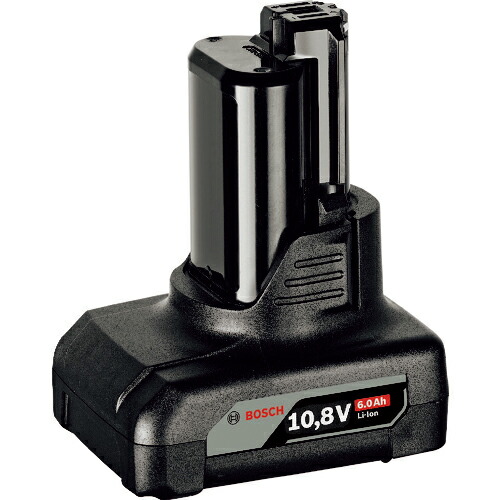 [電動工具用電池パック・充電器]【送料無料】ボッシュ（株） ボッシュ リチウムイオンバッテリー１０．８Ｖ ６．０Ａｈ GBA10.8V6.0AH 1個【136-0837】【北海道・沖縄送料別途】【smtb-KD】
