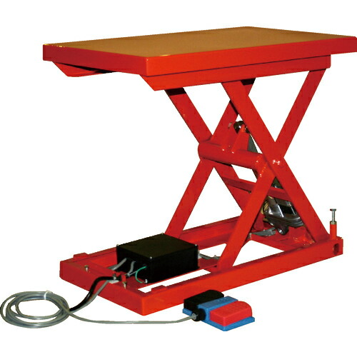 [テーブルリフト（電動式）]【送料無料】トラスコ中山（株） ＴＲＵＳＣＯ テーブルリフト１００ｋｇ（電動Ｂねじ式１００Ｖ）４００×６５０ｍｍ HDL-H1046R-12 1台【代引不可商品・メーカー直送】【北海道・沖縄送料別途】【smtb-KD】