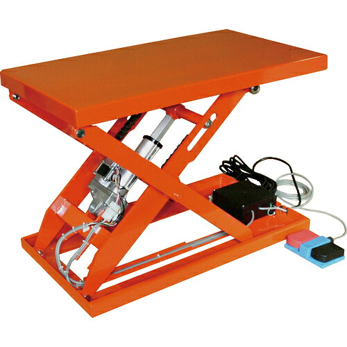 [テーブルリフト（電動式）]【送料無料】トラスコ中山（株） ＴＲＵＳＣＯ テーブルリフト１００ｋｇ 電動Ｂねじ式 ＤＣ２４Ｖバッテリー専用 ５２０×８５０ HDL-L1058R-D2 1台【代引不可商品・メー直】【北海道・沖縄送料別途】【smtb-KD】