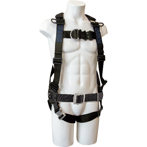 [ハーネス型墜落制止用器具（胴ベルト付）]【送料無料】サンコー（株） タイタン ３Ｄ Ｈａｒｎｅｓｓ フロントＤ環付 Ｌ 作業ベルト付 FD3DN-9A-L 1本【195-2090】【北海道・沖縄送料別途】【smtb-KD】