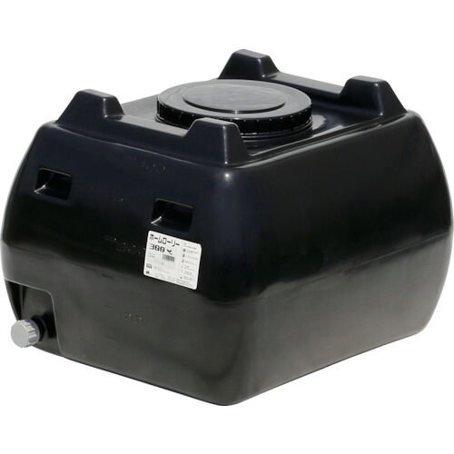 [ローリー貯蔵タンク]【貨物輸送無料】スイコー（株） ＳＵＩＫＯ ホームローリータンク３００ 黒 HLT-300(BK) 1個【456-8753】【代引不可商いもの・製造業者直送】【北海道・沖縄貨物輸送別途】【smtb-KD】