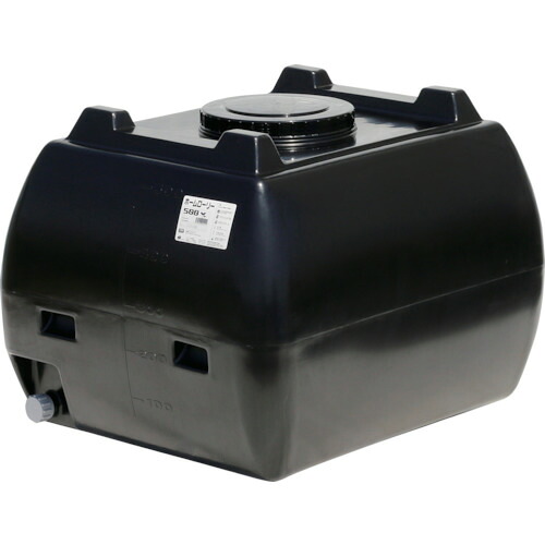 ★[ローリー貯蔵タンク]スイコー（株） ＳＵＩＫＯ ホームローリータンク５００ 黒 HLT-500(BK) 1個【456-8796】【代引不可商いもの】