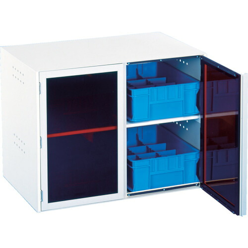 [医薬品庫（塩ビ製）]（株）新光化成 新光 塩ビ試薬品納める庫ＥＹ－４００ EY-400 1台【459-9756】【代引不可商いもの】【別途交通費止むを得ずな利益ご申しつたえるいたします。】