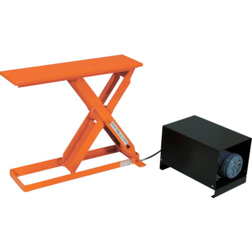 [早見表昇降機（電動油圧式）]【貨物輸送無料】ＴＲＵＳＣＯ か細い昇降機１５０ｋｇ 電動油圧式 ７００Ｘ２００ HLE-15-2007 1台【代引不可商いもの・製造会社直送】【北海道・沖縄貨物輸送別途】【smtb-KD】【法人様方のみのお取りまわしとなります】