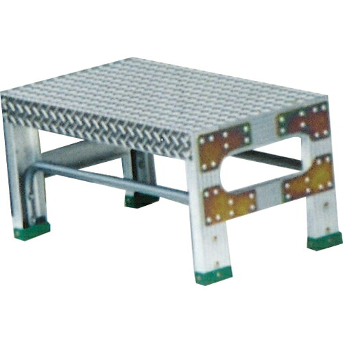 ★[御役目台]（株）ナカオ ＮＡＫＡＯ Ｇ型御役目用踏台０．３ｍ G-031 1台【509-4283】【代引不可商いもの】 はしご・作業台-DIY・工具