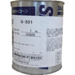 [シリコーン系グリス]【送料無料】信越化学工業（株） 信越 シリコーングリース Ｇ５０１－１ｋｇ 白 G501-1 1缶【814-8125】【北海道・沖縄送料別途】【smtb-KD】