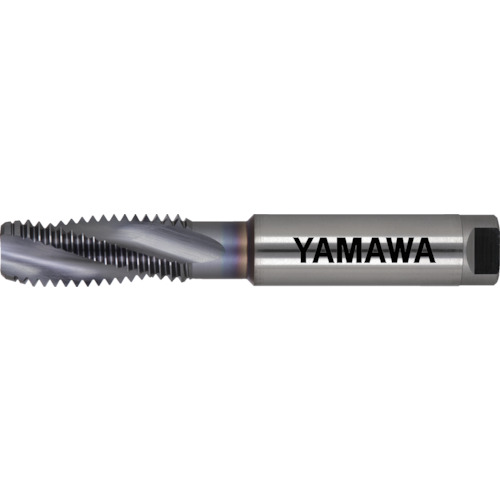 ■[スパイラルタップ]（株）弥満和製作所 ヤマワ ドライ加工用アルミ材用スパイラルタップ ＨＤＡＳＰ Ｐ４ Ｍ１４×１．５ HDASP-M14X1.5 1本【816-8157】【代引不可商品】【メール便1個まで対象商品】