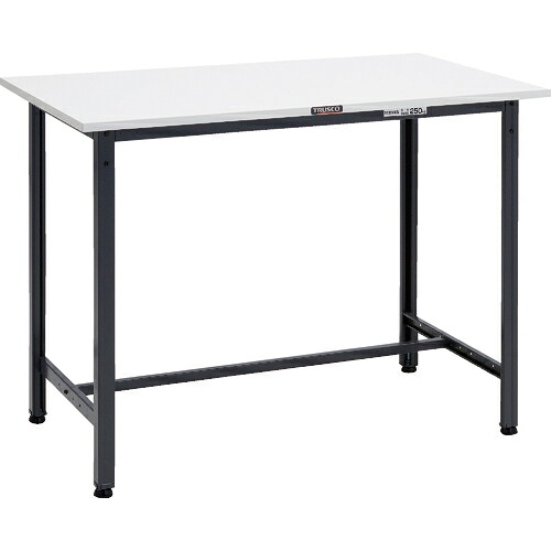 [軽量立ち作業台（ＨＡＥ型３００ｋｇタイプ）]【送込】ＴＲＵＳＣＯ 軽荷重立作業台（３００ｋｇ）ＨＡＥ型 １２００Ｘ９００ＸＨ９００ 基本タイプ ダークグレー色 1台【代引不可】【北海道・沖縄送別】【smtb-KD】【法人様方のみのお取扱いとなります】