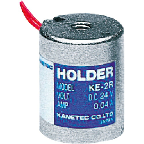 [電磁ホルダ]【送料無料】カネテック（株） ＫＡＮＥＴＥＣ 自動釈放形電磁ホルダ 径２０ｍｍ&times;高さ２５ｍｍ KE-2R 1台【107-7953】【北海道・沖縄送料別途】【smtb-KD】｜ものづくりのがんばり屋 12,252円