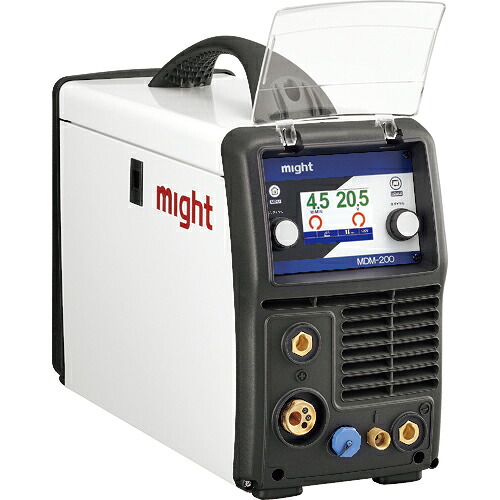 [［［ＣＯ２］］／ＭＡＧ溶接機]【貨物輸送無料】マイト産業（株） マイト 半自動小銃溶接機 MDM-200S08 1台【114-1561】【代引不可商いもの・製造業者直送】【北海道・沖縄貨物輸送別途】【smtb-KD】
