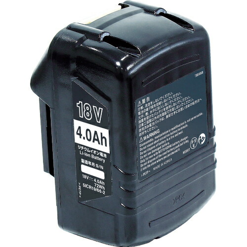 [磁気ボール盤用電池パック・充電器]【送料無料】日東工器（株） 日東 ＣＬＡ－２２００Ａ用電池パック １８Ｖ ４．０Ａｈ ５０６７１（ＴＢ０９８６７） NO.50671 1個【125-6545】【北海道・沖縄送料別途】【smtb-KD】