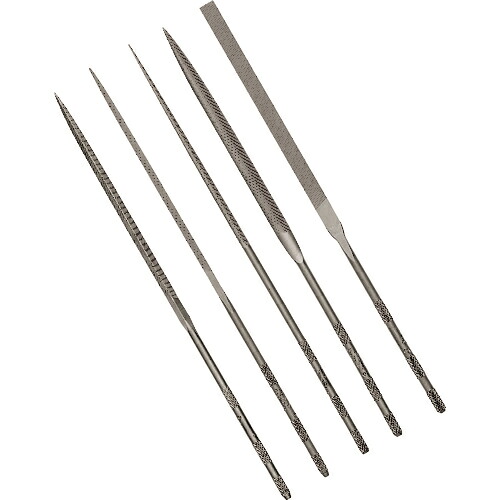 [精密ヤスリ]【送料無料】バローベ社 Ｖａｌｌｏｒｂｅ 精密ニードルヤスリ ５種セット ２００ｍｍ ＃２ 1Ｓ【137-2692】【北海道・沖縄送料別途】【smtb-KD】｜ものづくりのがんばり屋