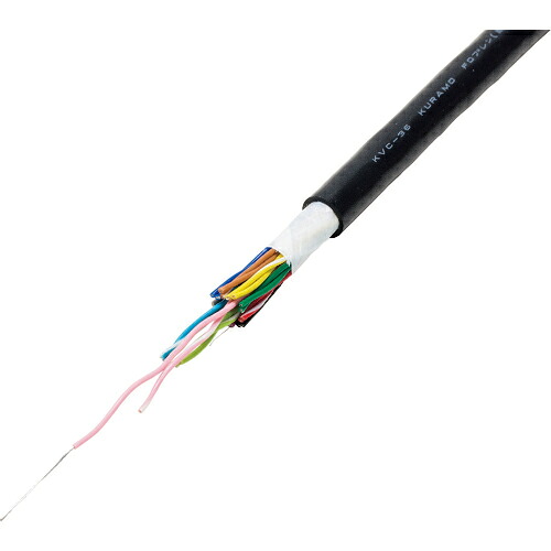 [制御計装ケーブル]【送料無料】倉茂電工（株） 倉茂電工 計装用ＦＯプレン ＫＶＣ－３６ １００Ｍ KVC-36 2(1P)X0.3SQ-100 1本【214-1738】【代引不可商品】【北海道・沖縄送料別途】【smtb-KD】【お取り寄せ品】 12,586円