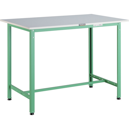 [軽量立ち作業台（ＨＡＥ型３００ｋｇタイプ）]【送込】ＴＲＵＳＣＯ 軽荷重立作業台（３００ｋｇ）ＨＡＥ型 ９００Ｘ６００ＸＨ９００ 基本タイプ ヤンググリーン色 1台【代引不可】【北海道･沖縄送別】【smtb-KD】【法人様方のみのお取扱いとなります】