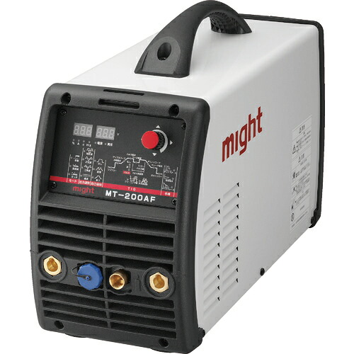 【貨物輸送無料】[ＴＩＧ溶接機]マイト製作（株） マイト ＴＩＧ溶接機 MT200AF 1台【835-4104】【代引不可商いもの・製造業者直送】【北海道・沖縄貨物輸送別途】【smtb-KD】