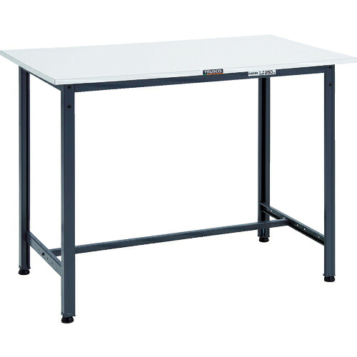 [軽量立ち作業台（ＨＡＥ型３００ｋｇタイプ）]【送込】ＴＲＵＳＣＯ 軽荷重立作業台（３００ｋｇ）ＨＡＥ型 １２００Ｘ７５０ＸＨ９００ 基本タイプ ダークグレー色 1台【代引不可】【北海道・沖縄送別】【smtb-KD】【法人様方のみのお取扱いとなります】｜ものづくりのがんばり屋