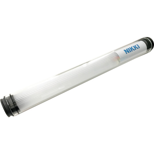 [とり備える照明装置]【貨物輸送無料】日機（株） ＮＩＫＫＩ 筒形雨合羽ＬＥＤ照明装置 コロンビア特別区２４Ｖ（３ｍ吊りひも付き添い人） NLL3-18CG-DC 1本【263-7470】【北海道・沖縄貨物輸送別途】【smtb-KD】