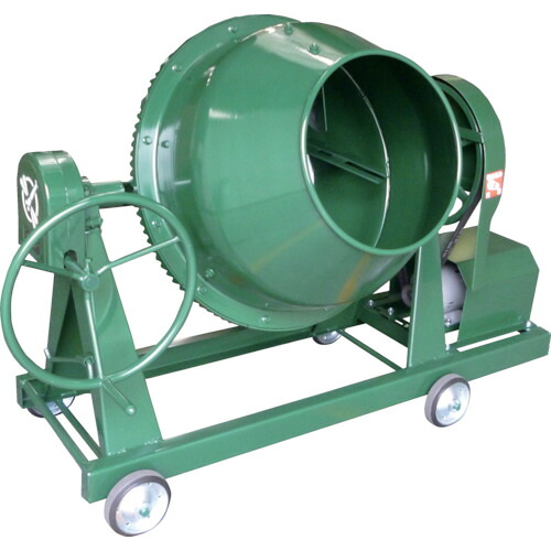 [ミキサー]【送料無料】トンボ工業（株） ＴＯＭＢＯ グリーンミキサ３切丸ハンドル車輪モーター付 NGM-3M7 1台【402-8511】【北海道・沖縄送料別途】【smtb-KD】【代引不可商品・メーカー直送】
