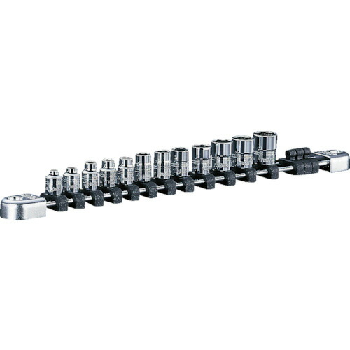 [ソケットセット]【送料無料】京都機械工具（株） ｎｅｐｒｏｓ ６．３ｓｑ．ソケットセット 差込数６．３５ｍｍ１２点セット 1Ｓ【807-0542】【北海道・沖縄送料別途】【smtb-KD】