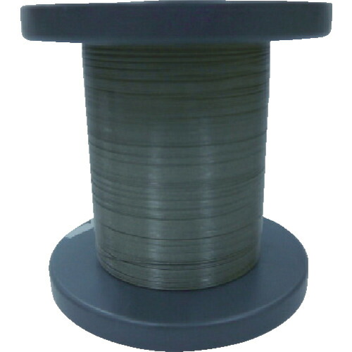 [ワイヤロープ]大阪コートロープ（株）　Ｏ．Ｃ．Ｒ　ＳＵＳワイヤロープ０．２２／０．３０ｍｍ　７×７　５０ｍ巻コート付（クリアー）　NSB022-030-50M　1巻【818-5459】