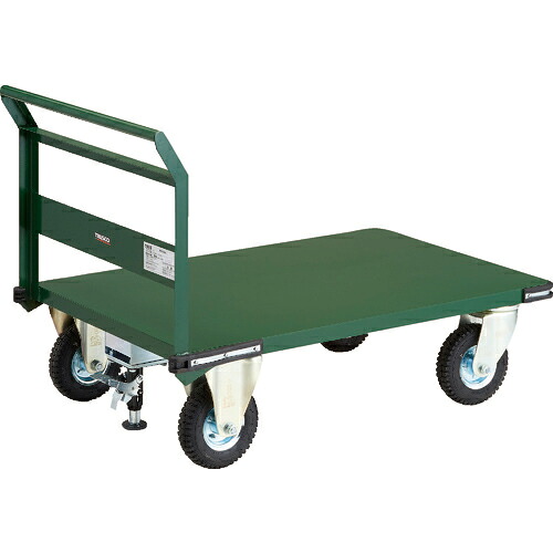 [鋼鉄製運搬車]【送料無料】トラスコ中山（株） ＴＲＵＳＣＯ 鋼鉄製運搬車 １２００Ｘ７５０ 空気入タイヤ Ｌストッパー付 PH-1-ARSS 1台【149-5860】【代引不可商品・メーカー直送】【北海道・沖縄送料別途】【smtb-KD】 79,301円