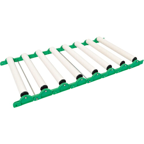 ★[伸縮コンベイヤ]サンコー（株） サンコー 曲線状の形も段差も使える繋ぎ合わせる式巻きコンベイヤ ROLLCONV 1台【162-0054】【代引不可商いもの】