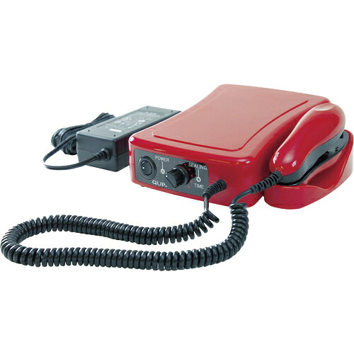[ステープラー]【貨物輸送無料】朝日製作（株） 朝日 超音波ステープラー キュッパ QP-01 1台【356-9519】【北海道・沖縄貨物輸送別途】【smtb-KD】